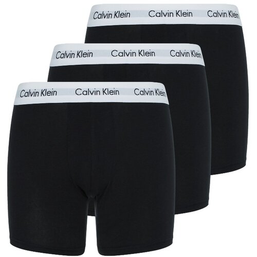 Трусы боксеры CALVIN KLEIN, размер L, черный, 3 шт.