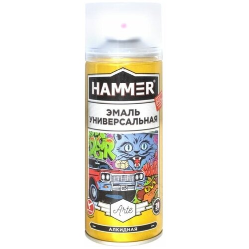 Универсальная аэрозольная эмаль Hammer ЭК000139900 1200₽
