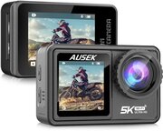 5K Экшен камера WiFi Action Sport Camera (5120x4096) 2.0 дюйма экран двойной / подводная , слот micro sd с набором креплений