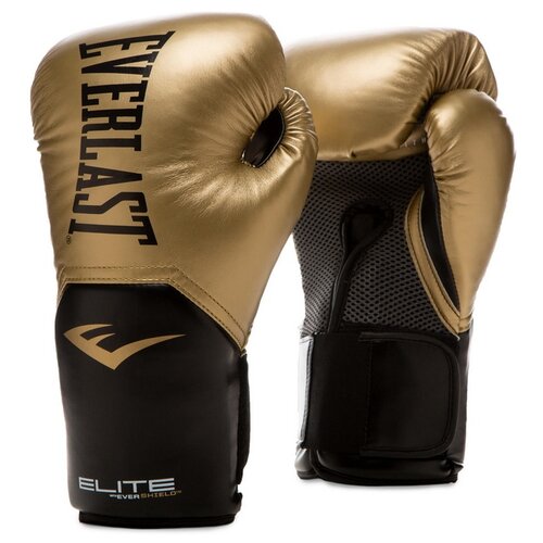 фото Боксерские перчатки everlast elite prostyle золотой 10 oz