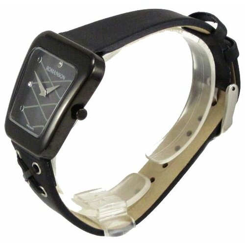 Наручные часы ROMANSON, черный женские часы специальное предложение rm5a23lr bk ucenka