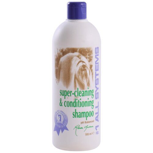 Шампунь для собаки 1 All Systems Super Cleaning and Conditioning Shampoo, 500 мл