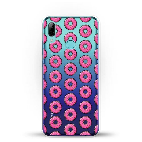 фото Силиконовый чехол пончики на huawei p smart (2019) andy & paul