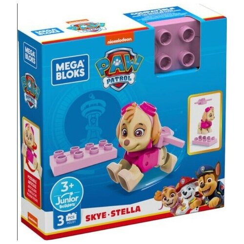 Mega Bloks Конструктор Щенячий патруль Щенок Скай GYH89/HDJ31