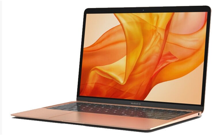 Ноутбук APPLE MacBook Air 13 (2020) (Английская раскладка клавиатуры) Gold MGND3 (Apple M1/8192Mb/256Gb SSD/Wi-Fi/Bluetooth/Cam/13.3/2560x1600/Mac OS)