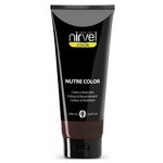 Nirvel Nutre Color Гель-маска для волос темно-коричневый - изображение