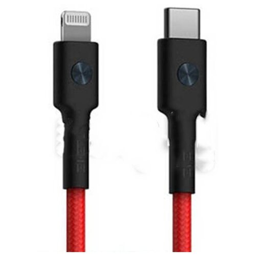 Кабель AL872 USB Type-C - Lightning ZMI 30cm Red