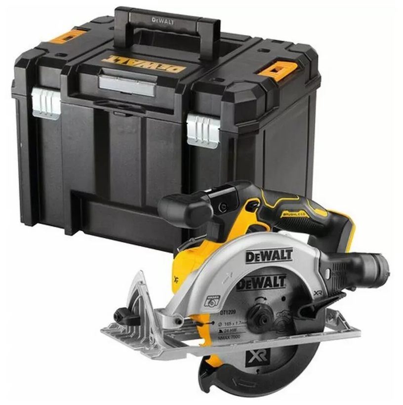 Дисковая аккумуляторная пила, DEWALT DCS565NT, кейс TSTAK, 18В, без АКБ и ЗУ - фото №1