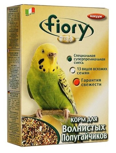 Fiory корм для волнистых попугаев ORO MIX Cocory 400 г