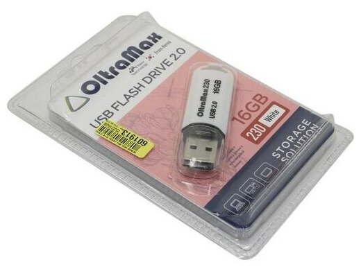 Флешка Oltramax 230 OM-16GB-230-White 16 Гб Glacier White