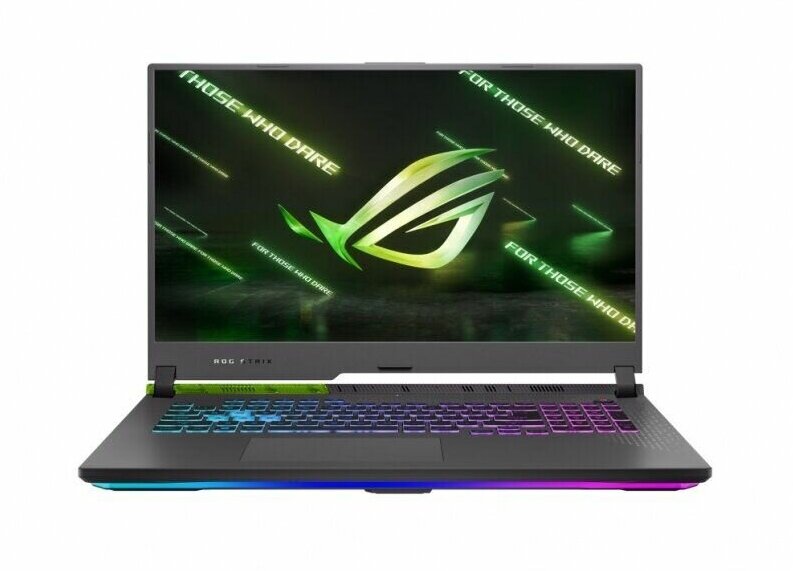 Ноутбук ASUS ROG Strix G17 G713RM-KH096, 17.3" (1920x1080) IPS 360Гц/AMD Ryzen 7 6800H/16ГБ DDR5/1ТБ SSD/GeForce RTX 3060 6ГБ/Без ОС, серый (90NR08K4-M00740)