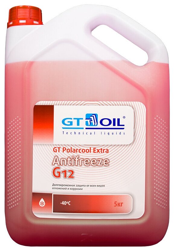 Антифриз GT OIL GT Polarcool Extra Antifreeze G12