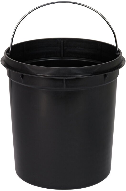 Ведро-контейнер для мусора (урна) OfficeClean Professional, 5л, серое, матовое - фотография № 5