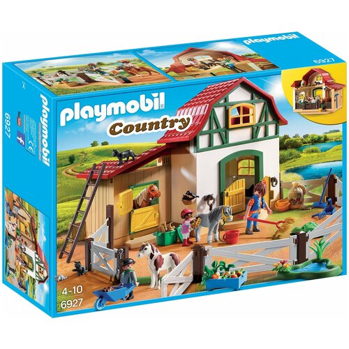 Playmobil Country 6927 Конюшня пони, 149 дет.