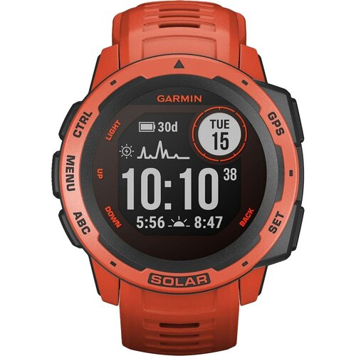 Умные часы Garmin Instinct Solar Flame Red GPS 010-02293-09 6565000₽