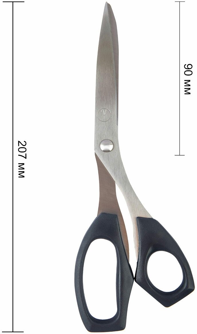 Ножницы "GAMMA" 3-9308 закройные в блистере 207 мм . - фотография № 16