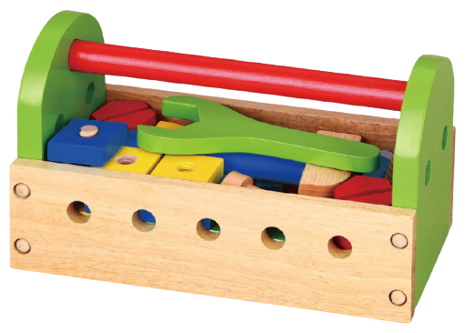 Игровой набор Viga Toys Ящик с инструментами (50494) - фото №1