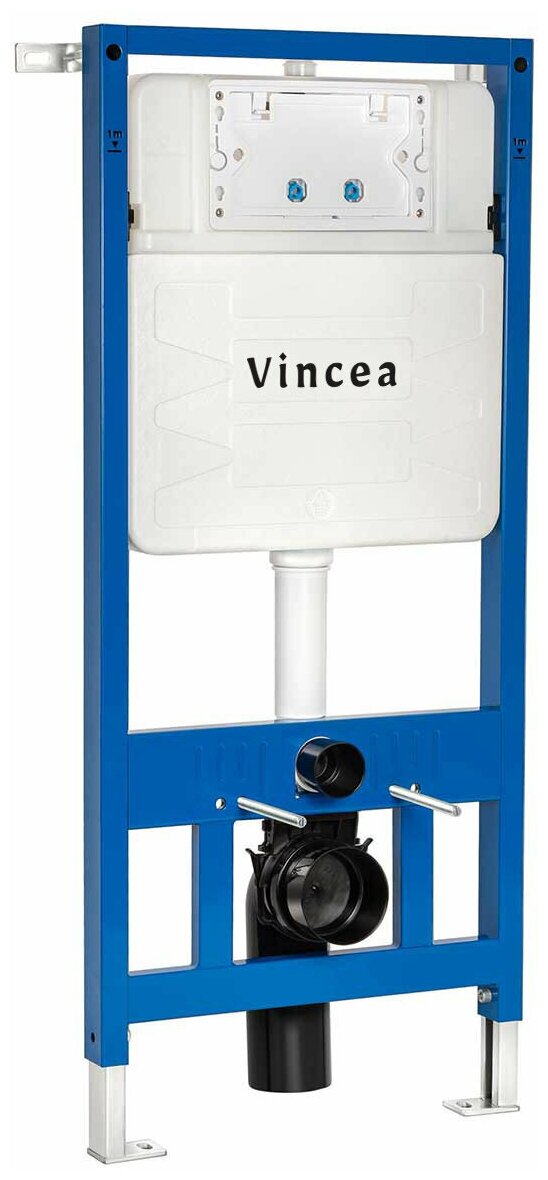 Инсталляция для подвесного унитаза Vincea VIS-601, 500*1112, цвет сине-белый - фотография № 1