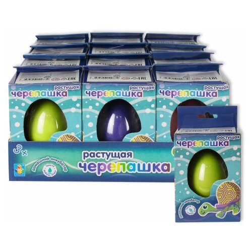 Игрушка домашний инкубатор 1TOY, яйцо с растущая 