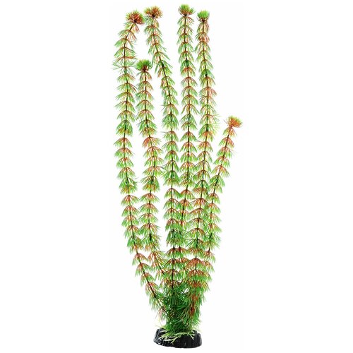 Растение для аквариума пластиковое Кабомба красная, BARBUS, Plant 033 (50 см) растение для аквариума barbus кабомба пластиковое цвет синий высота 30 см
