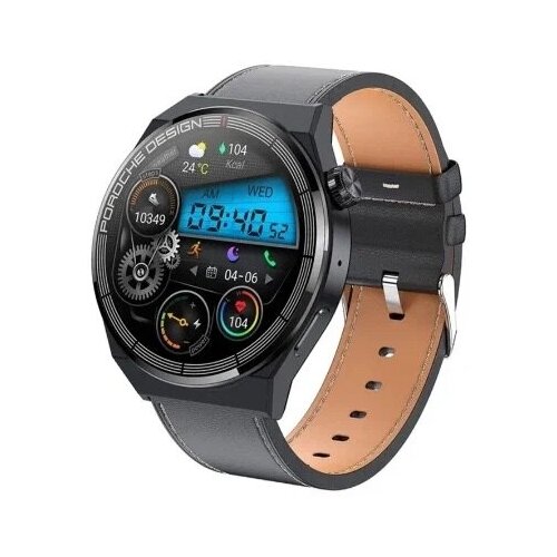 смарт часы умные Умные часы Premium/ Smart Watch/круглые часы/46 mm/Черные