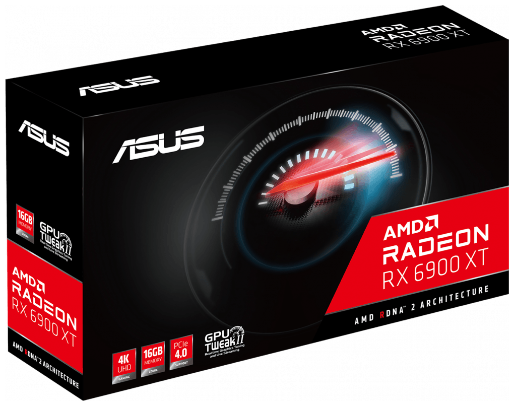 Видеокарта ASUS Radeon RX 6900 XT 16GB (RX6900XT-16G) — купить в