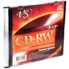 Фото #1 Диск VS CD-RW 80 4-12x Slim, 1шт
