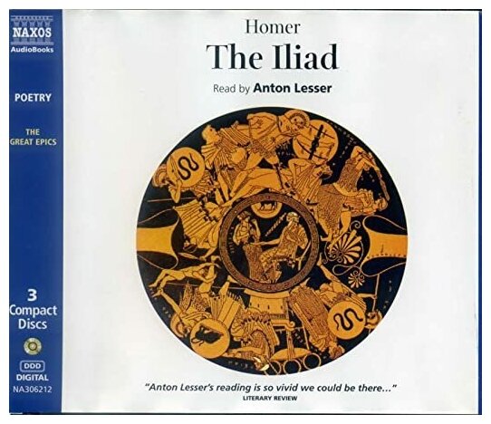 Homer - Iliad-Гомер - Илиада Naxos AB CD EC (Компакт-диск 3шт)