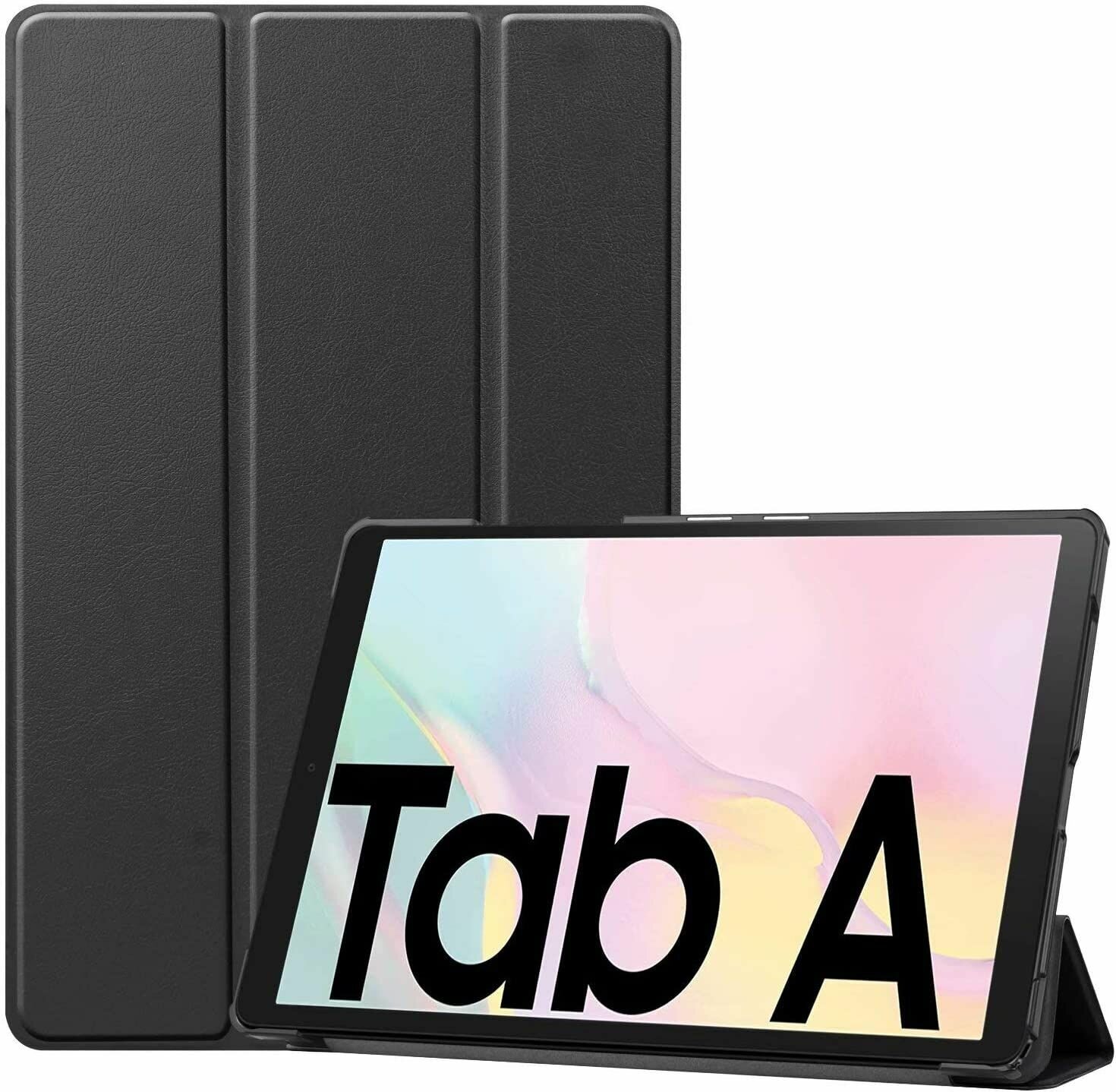 Умный чехол для Samsung Galaxy Tab A7 10.4 2022/ T509, Galaxy Tab A7 2020/ T500/ T505 10.4, черный