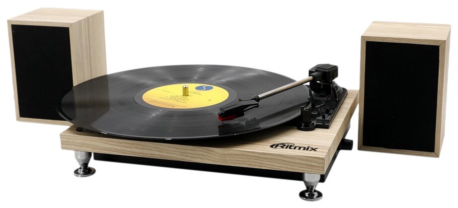 Проигрыватель виниловых дисков Ritmix LP-240 Light Wood (80001176)