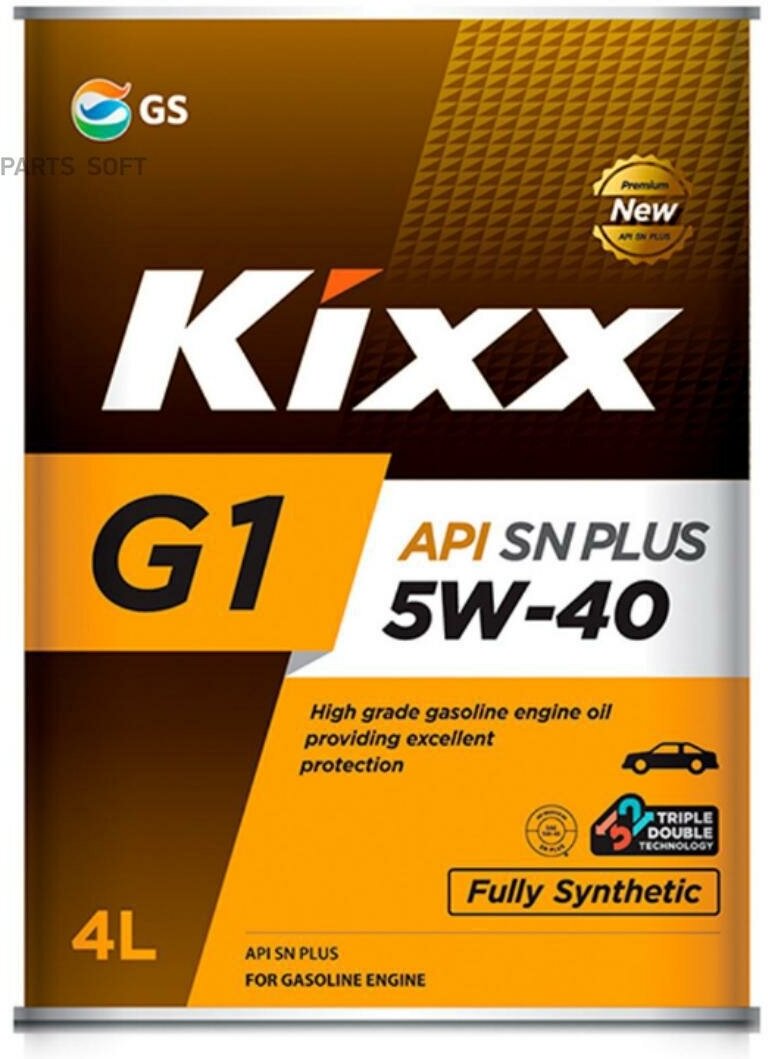 Масло моторное KIXX G1 синт. 5W-40 4л. KIXX / арт. L210244TE1 - (1 шт)
