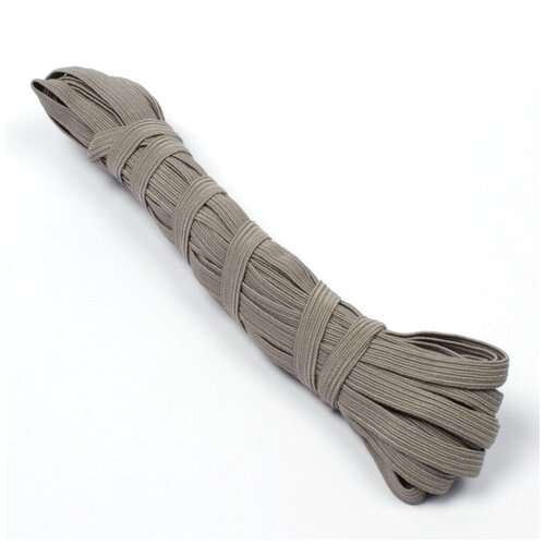 Резинка-продежка цв.серый шир. 8мм уп.10м