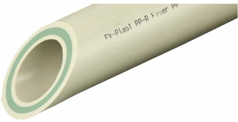 Труба полипропиленовая Faser 32х54 (штанга) PN 20 FV-PLAST