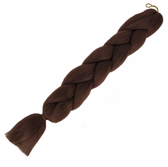 Канекалон коса 60 см, цвет каштановый