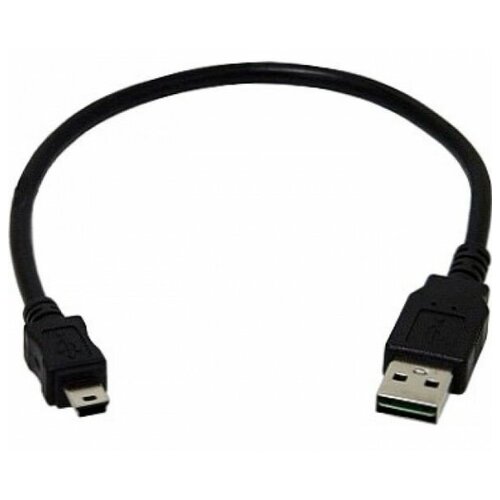 Кабель US0 Am-miniB Гарнизон GCC-USB2-AM5P-0.5M 0,5м переходник usb 2 0 am miniusb штекер штекер gcr u2amm черный