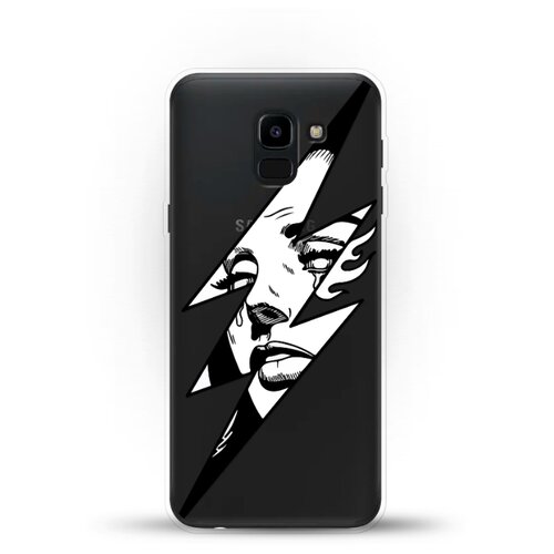 фото Силиконовый чехол молния на samsung galaxy j6 (2018) andy & paul