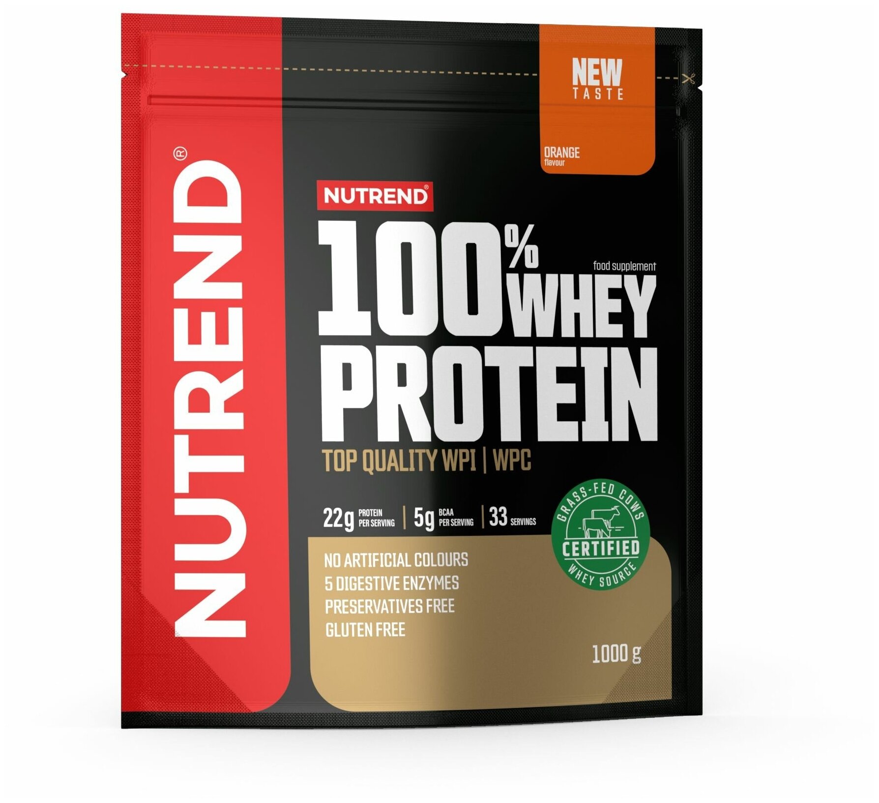   +  100% WHEY PROTEIN 1000g Nutrend, : 