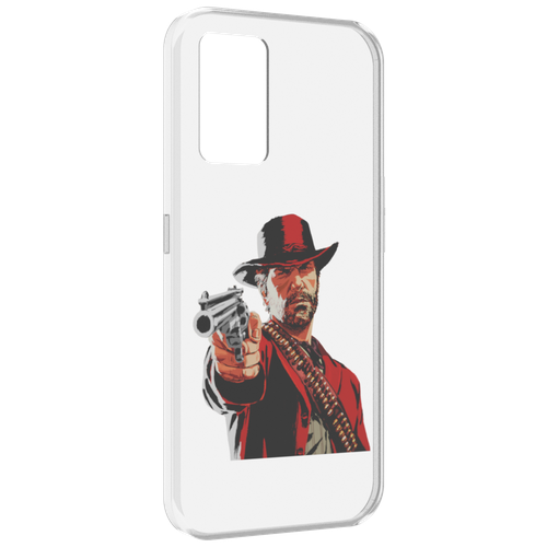 Чехол MyPads Red-Dead-Redemption-2-РДР-2 для Oppo K10 4G задняя-панель-накладка-бампер чехол mypads red dead redemption 2 рдр 2 для oppo k10 pro задняя панель накладка бампер