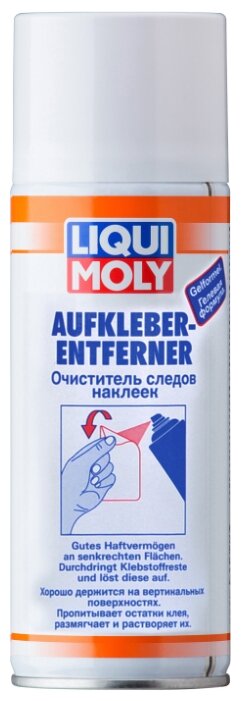 Очиститель кузова LIQUI MOLY очиститель следов наклеек Aufkleberentferner 2349, 0.4 л