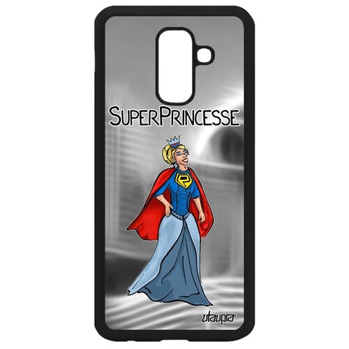 фото Чехол для смартфона samsung galaxy a6 plus 2018, "суперпринцесса" шутка комичный utaupia