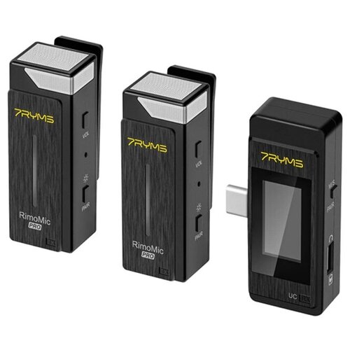 7Ryms Rimomic Pro UC black радиосистема с петличным микрофоном