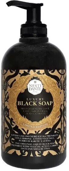 Гель для душа Nesti Dante Luxury Black Soap 300 мл - фото №3