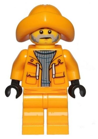 Минифигурка Лего Lego hs007 Captain Jonas