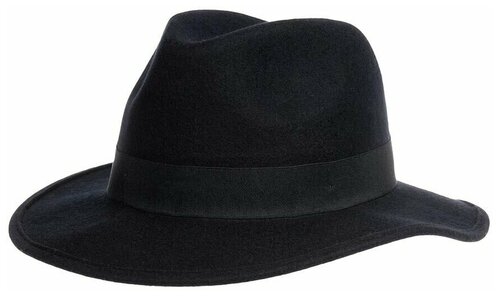 Шляпа SEEBERGER арт. 17690-0 FELT FEDORA (темно-синий), размер ONE