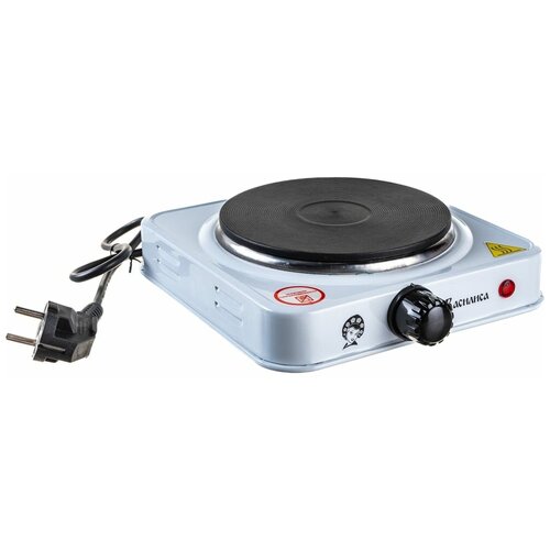 Плитка электрическая 1-конф Василиса белая ВА-904 блин 156700₽