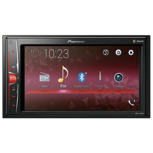 фото Автомагнитола pioneer mvh-a210bt, черный