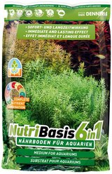 Грунт Dennerle NutriBasis 6in1, 4.8 кг бежевый/черный