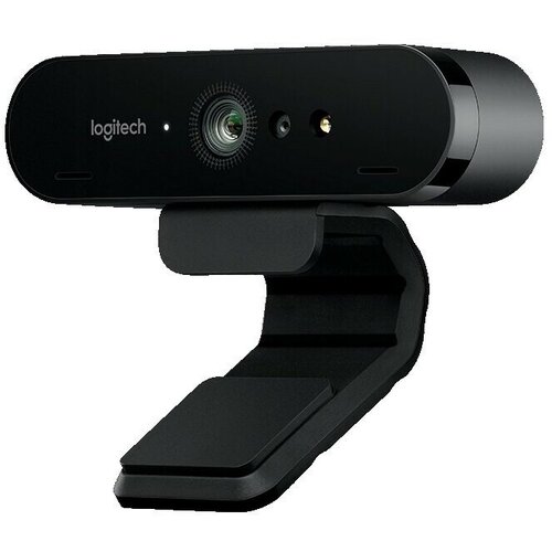 Веб-камера Logitech Brio (960-001106) веб камера logitech brio ultra hd pro webcam 2160p 30fps угол обзора 90° 5 кратное цифровое увеличение 960 001106