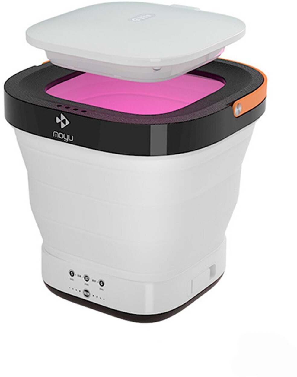 Портативная складная стиральная машина с сушилкой Xiaomi Moyu Foldable Washing and Drying Machine White (XPB08-F2G)