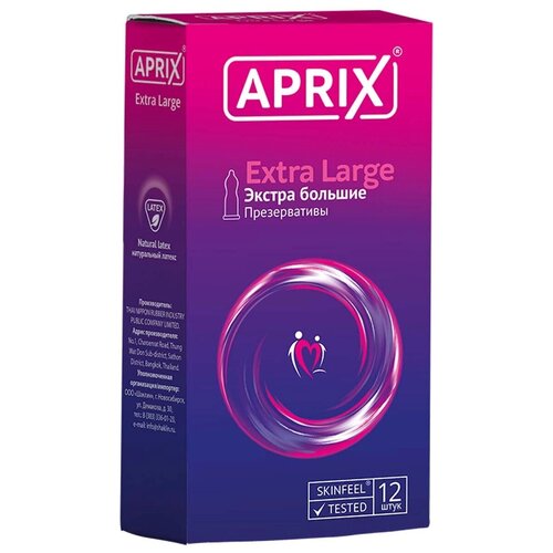 Презервативы Aprix Extra Large, 12 шт.